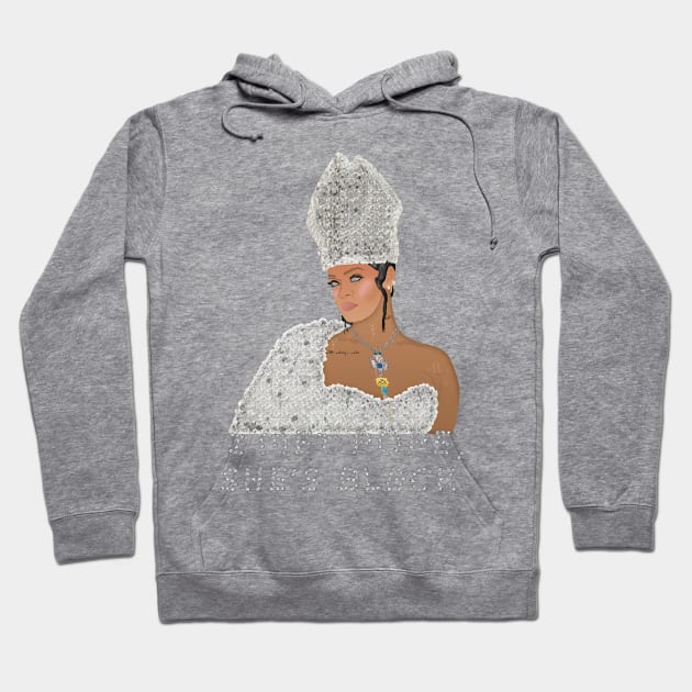 I Met Pope, She's Black. Hoodie by LanaBanana